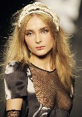 Snejana Onopka in Paris  Fashion week