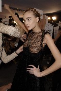 Snejana Onopka in see  through