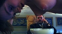 Stefania Rocca nude in Hotel