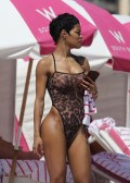 Teyana Taylor in see  through
