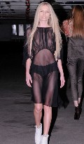 Theodora Richards in see  through
