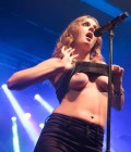 Tove Lo nude in boob flash