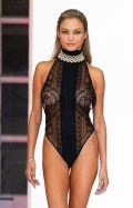 Rose Bertram in see  through