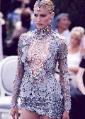 Tricia Helfer in Christian Dior Haute Couture, FW 1997