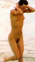 Vanessa Paradis nude in nude swimming