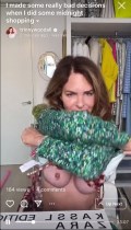 Trinny Woodall nude in boob flash