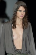 Agota Varga nude in see  through