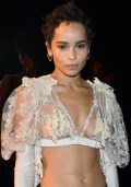 Zöe Kravitz in see  through