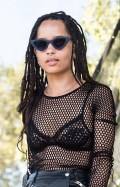 Zöe Kravitz in see  through