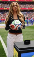 710x768, 82 KB, Tate_McRae_at_2026_FIFA_World_Cup_-_Spain_v_Belgium_Quarter_Final_match_in_Los_Angeles_1.jpg